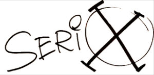 seriX vår opprinelige logo formsatt av Arild W. 