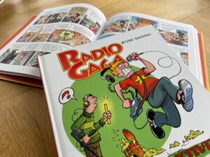 Øyvind Sagåsens tegneserie Radio Gaga i bokform